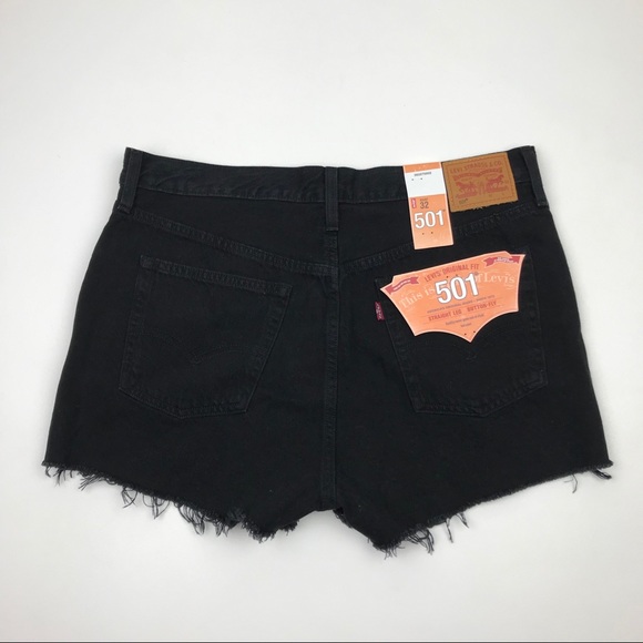 Vintage Levi’s 501 High Waist Jean Shorts - Picture 5 of 5